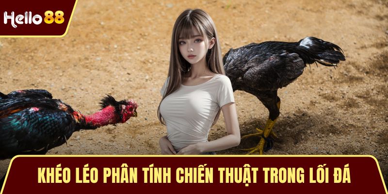 Đá Gà Tre – Nghệ Thuật Tiềm Năng Của Những Võ Sĩ Tí Hon Khéo léo phân tính chiến thuật trong lối đá